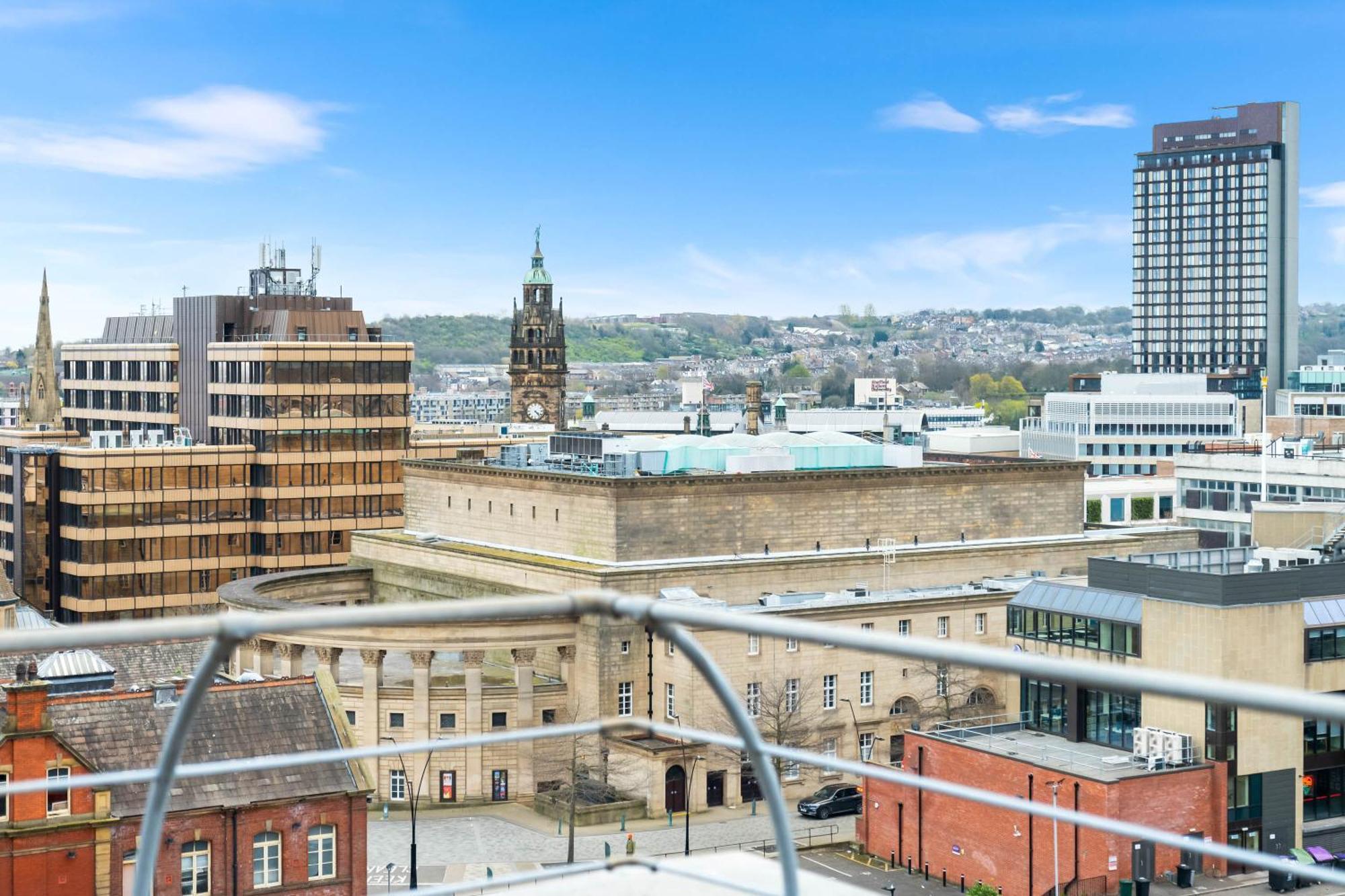 Flat Pool Table Balcony Apartment Sheffield
